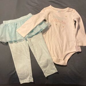 Carter’s Daddy’s Little Princess 2 piece outfit